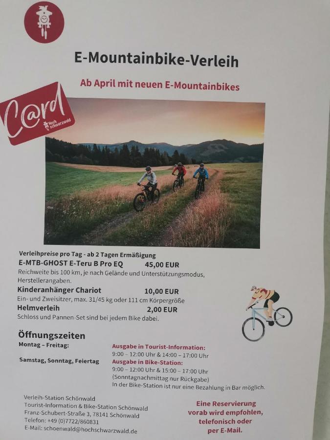 Ferienwohnung Schoene Wohnung 2D-Gebaeude Mit Mini-Garten Schönwald Bagian luar foto