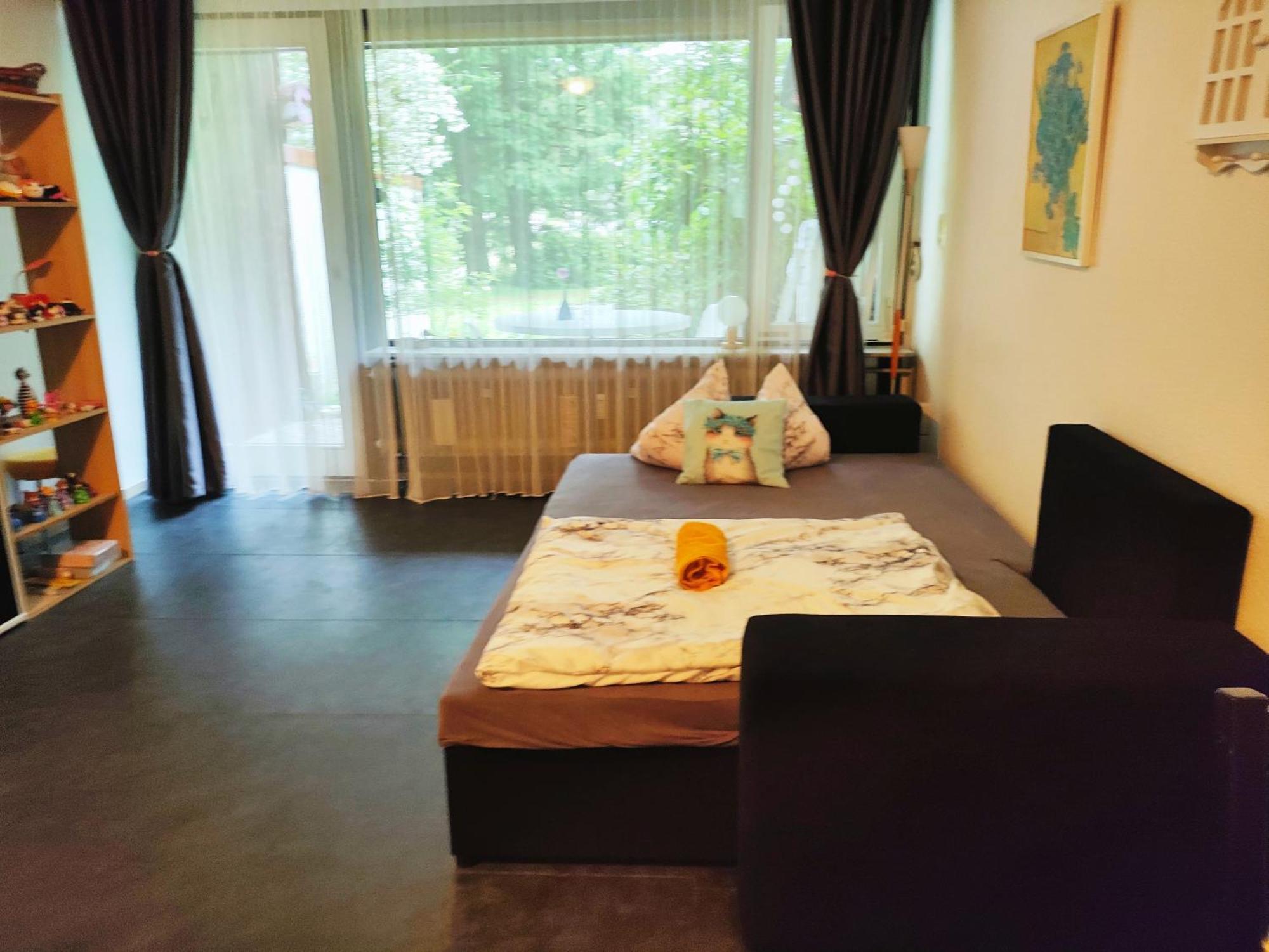 Ferienwohnung Schoene Wohnung 2D-Gebaeude Mit Mini-Garten Schönwald Bagian luar foto